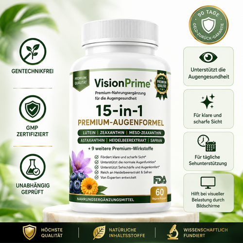 VisionPrime 15 in 1 Advanced Eye Formula